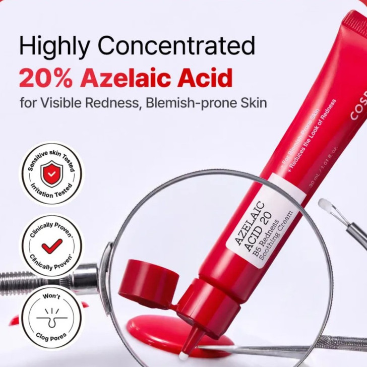 COSRX Azelaic Acid 20 B5 Redness Soothing Cream