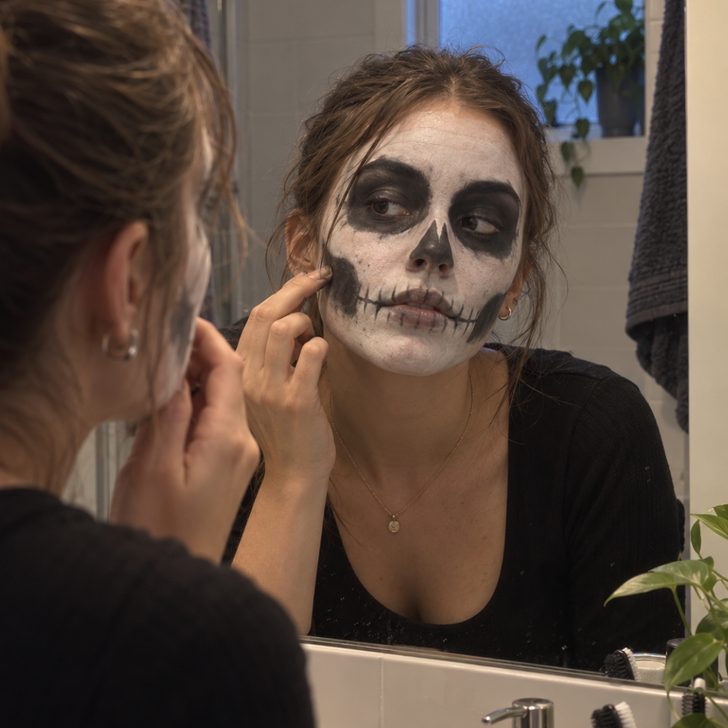 Black and White Face and Body Paint Sticks