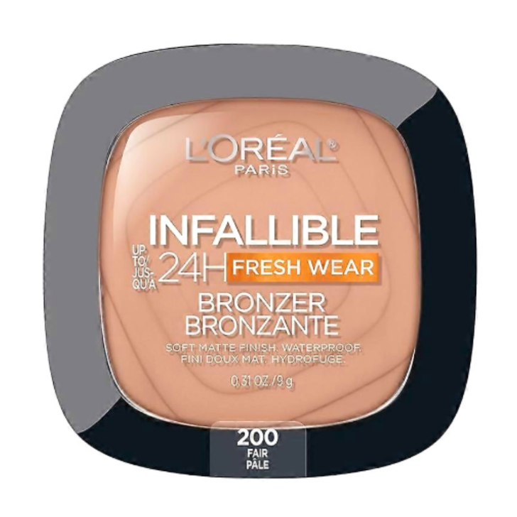 L’Oréal Paris Infallible Up to 24H Fresh Wear Soft Matte Bronzer 200 Fair 9g