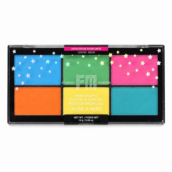 Wet n Wild Fantasy Makers Paint Palette Neon 14g (doesn't glow in the dark)