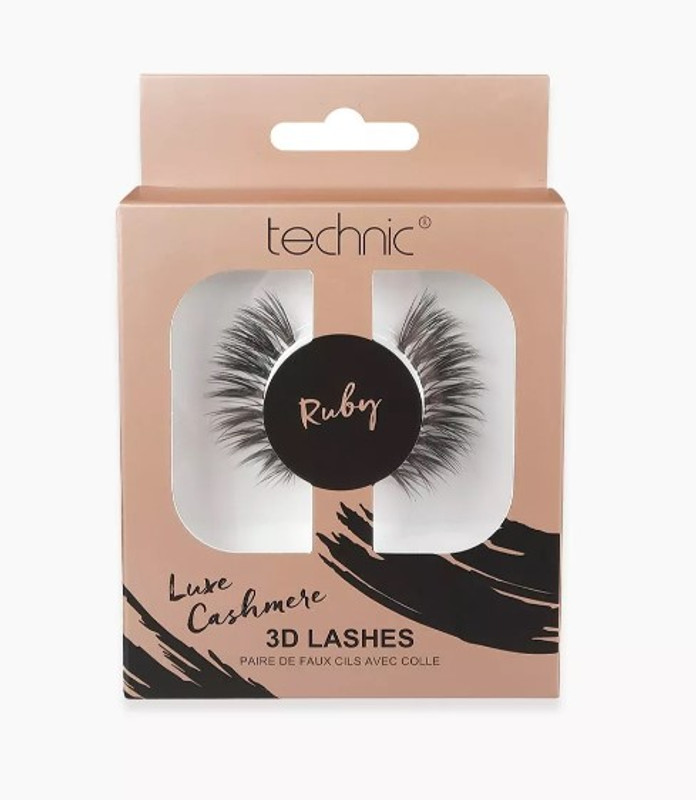 Technic Luxe Cashmere 3D Lashes- Ruby