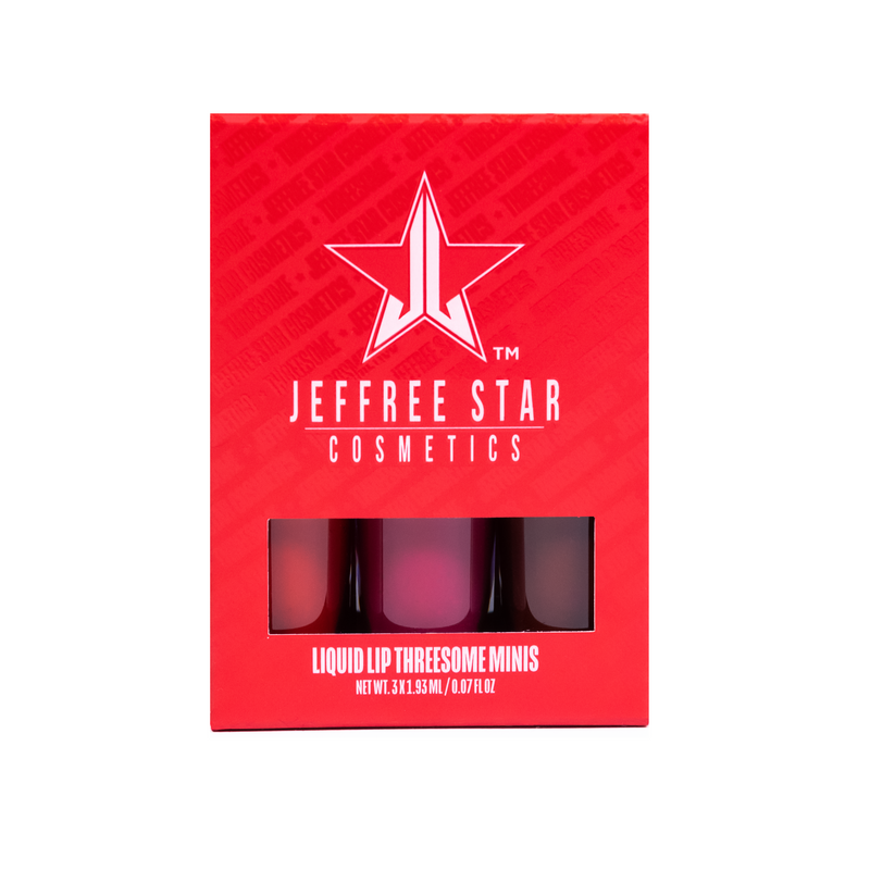 Jeffree Star Blood Sugar Threesome Mini Liquid Lipsticks