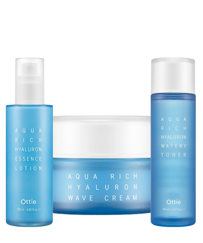 Ottie Aqua Rich Hyaluron Bundle