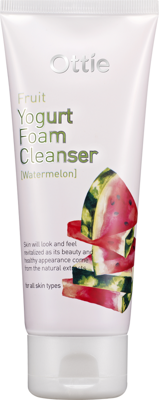 Ottie Fruit Yogurt Foam Cleanser Watermelon 150ml