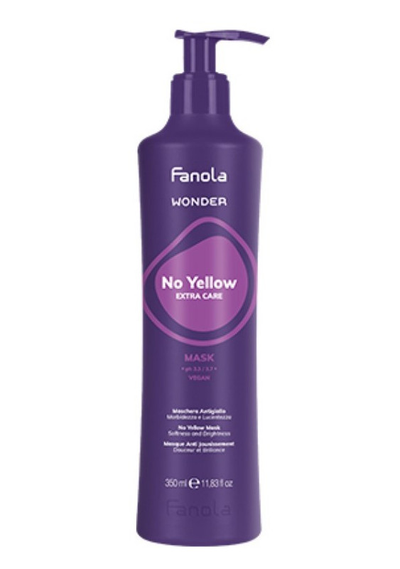 Fanola Wonder No Yellow Extra Care Mask 350ml