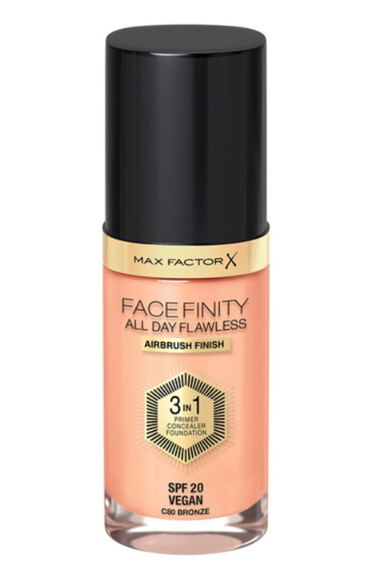 Max Factor Facefinity All Day Flawless 3 in 1 Foundation 80 Bronze overstock