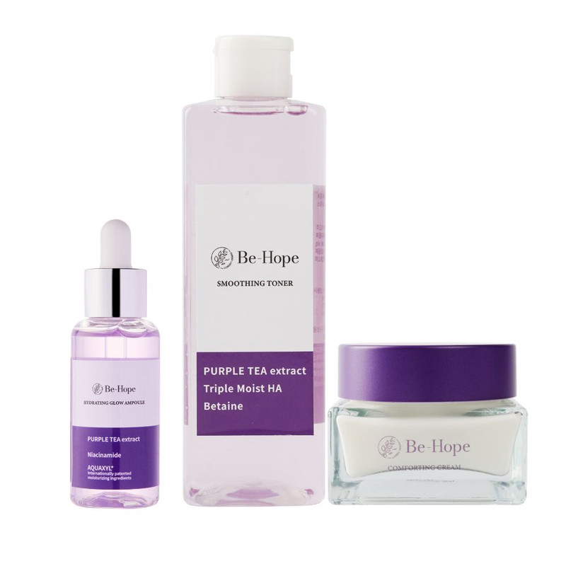 Be Hope Luxury Vegan Moisturiser, Toner and Serum Bundle