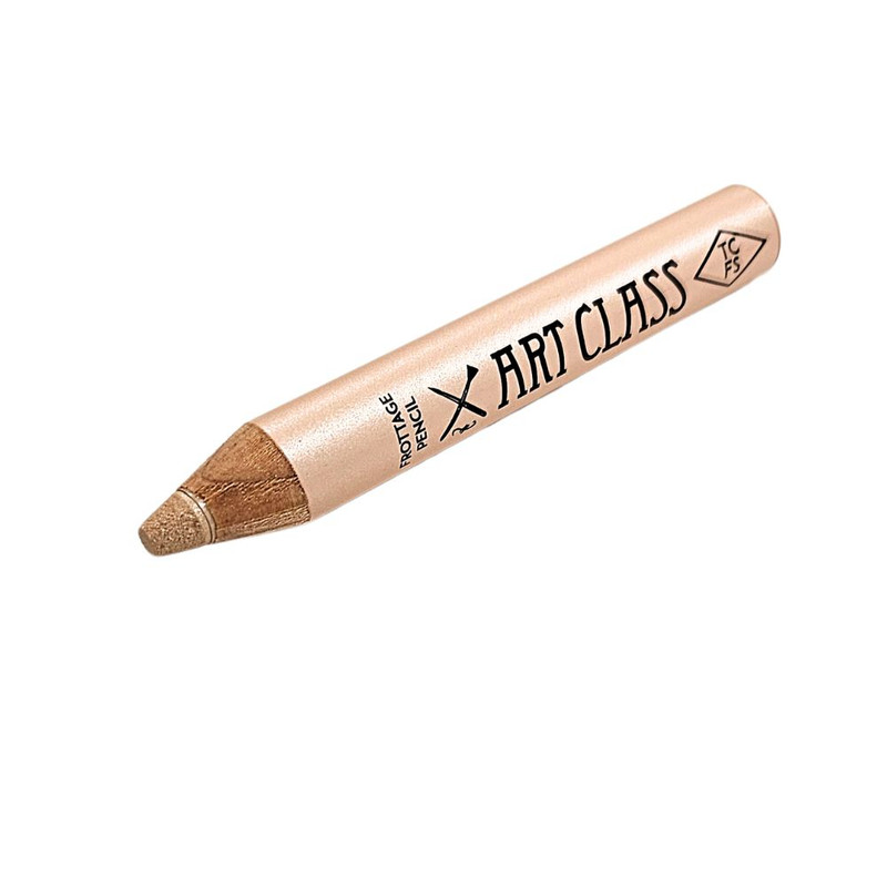 too cool for school -Artclass Frottage Eyeshadow Blusher Highlighter Pencil 01 Shining Linen