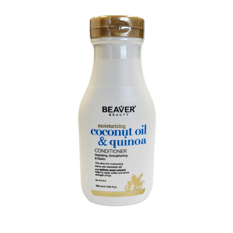 Beaver Coconut Oil and Quinoa Moisturising Conditioner 350ml