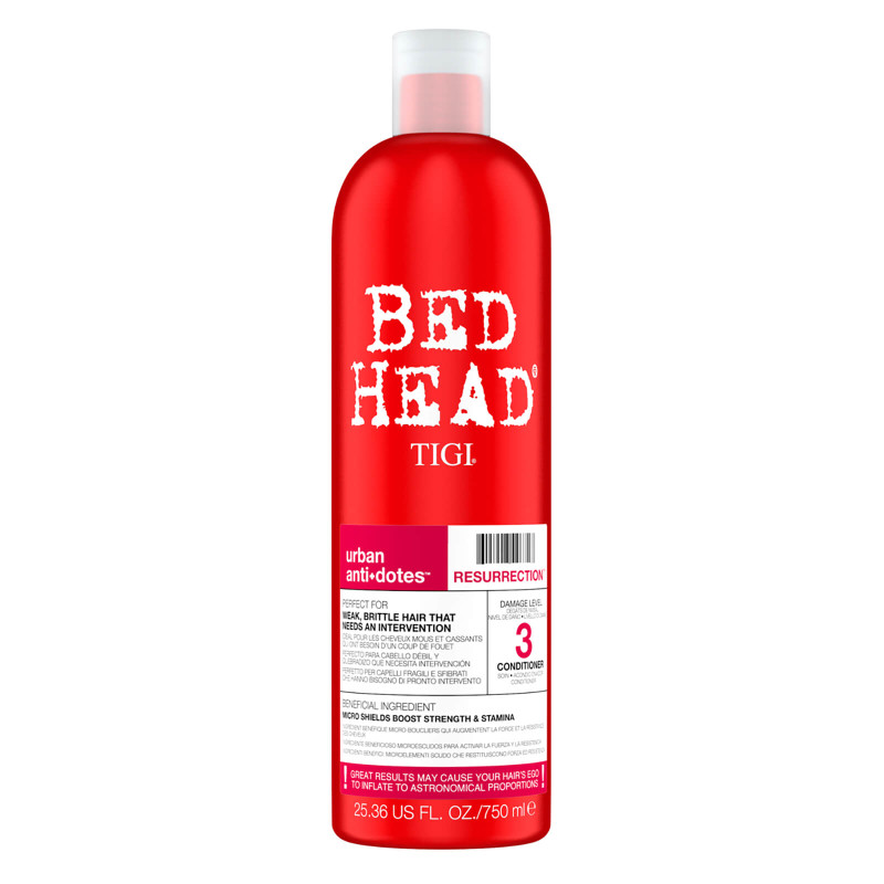 Bed Head Urban Antidotes Resurrection Conditioner 750 ml - Kiss and Makeup NZ