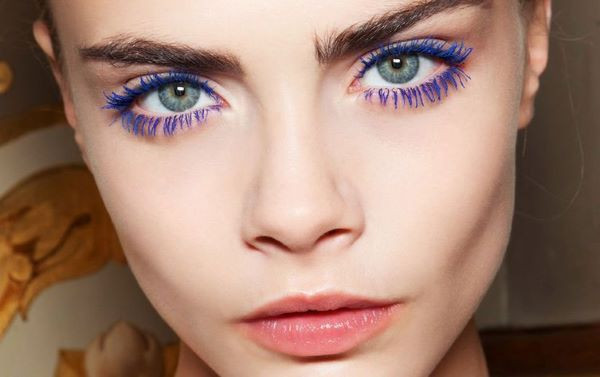 ​The Eyes Have It, Baby with Coloured Mascaras
