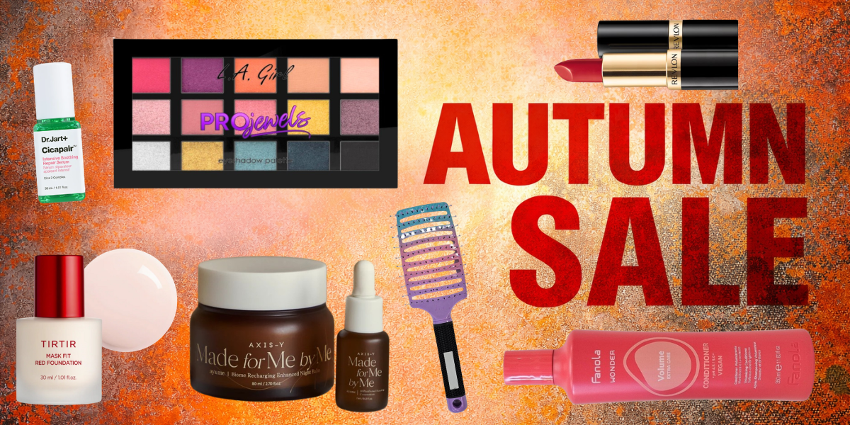 Autumn Sale on Makeup, Korean Skincare and Haircare