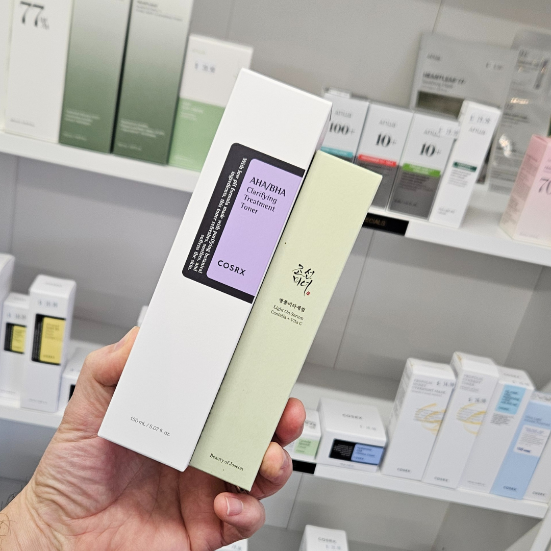 Dull and Uneven Skin , our recommended duo: Beauty of Joseon Light On Serum + COSRX AHA/BHA Clarifying Toner
