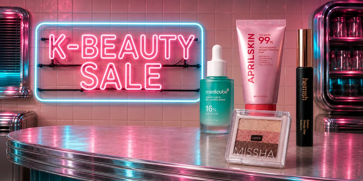 k beauty sale at kiss and makeup
