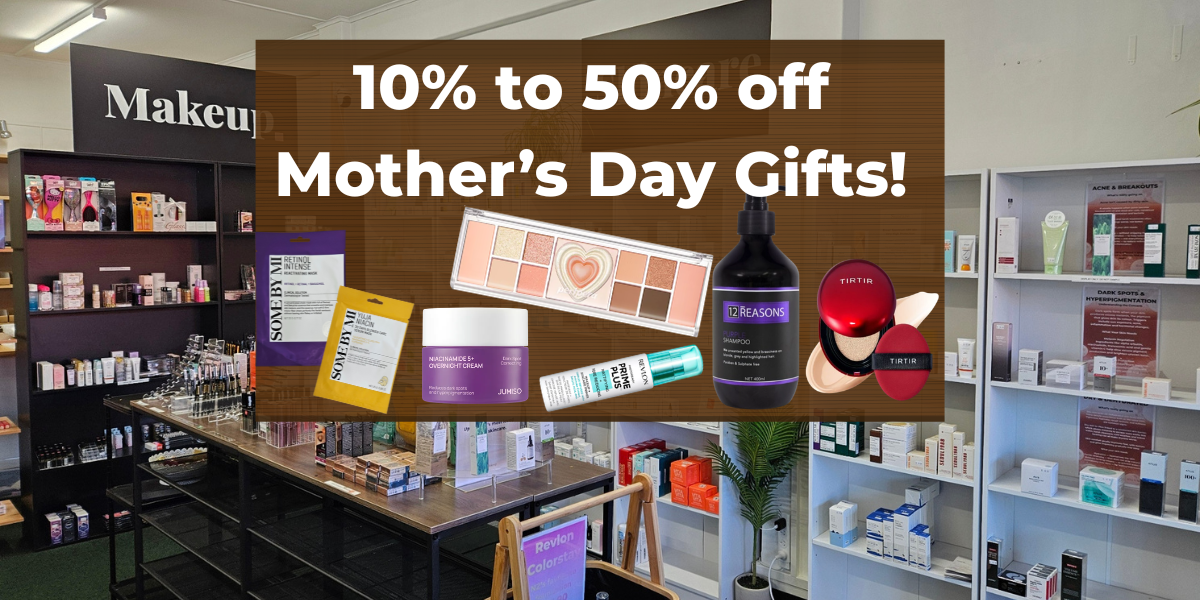 mother's day sale on k beauty, makeup and haircare