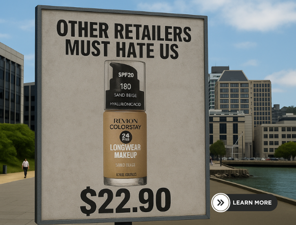 Revlon Colorstay Foundation on Sale from Kiss and Makeup at low prices