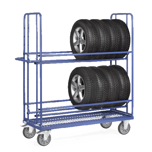 Reifenwagen Type 90 4596 20 Ladefläche 1420x610mm TK 400kg