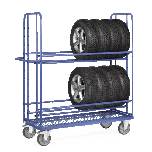 Reifenwagen Type 90 4596 20 Ladefläche 1420x610mm TK 400kg