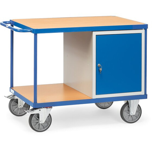Werkstattwagen mit Stahlschrank Type 90 2432 20 Ladefläche 1050x700mm