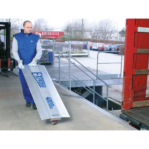 Mobile Waggon-Verladebrücke Type 8F.721001+8F.ACPO06 LxB 590x1500mm