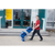Posttasche blau, klein