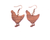 Chicken Walnut Earrings