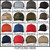 Yupoong 6606 Hat Colors