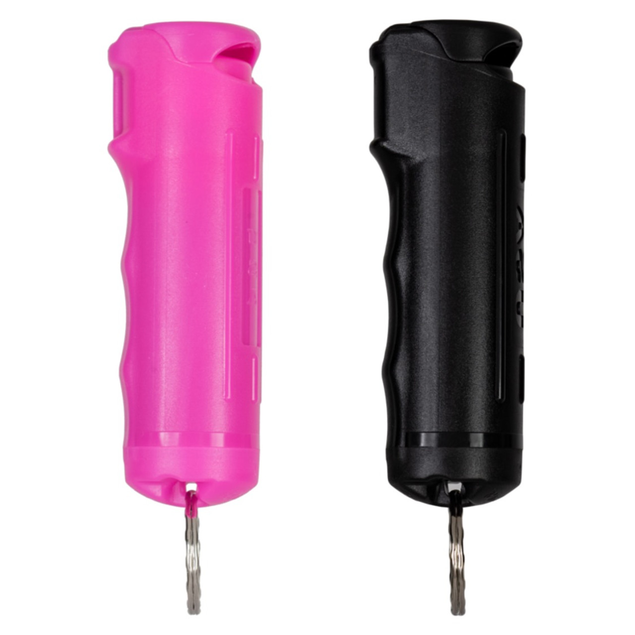 Pepper Spray (0.54 oz/approx. 25 shots) Hard Case with Quick Release Key  Chain. - Britton Products