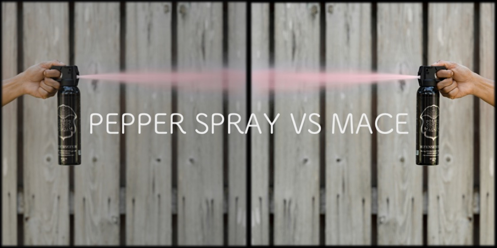 Pepper Spray vs Mace Police Magnum