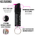 Police Magnum small pepper spray self defence teen daughter gifts for her protection. College dorm & campus essentials.