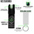 Police Magnum twist lock pepper spray keyring attached to keys for quick access women's self defense EDC