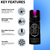 Police Magnum large pepper spray 2 ounce self defence protection mase for ladies safety esentials.