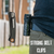 Police Magnum strength belt clip holder pepper spray and metal knife clip set