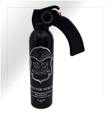Police Magnum pepper spray 1/2oz unit safety defense security