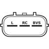 Alternator For Denso 104211-0080, 104211-0081 12 Volt, 240 Amps 400-52671R