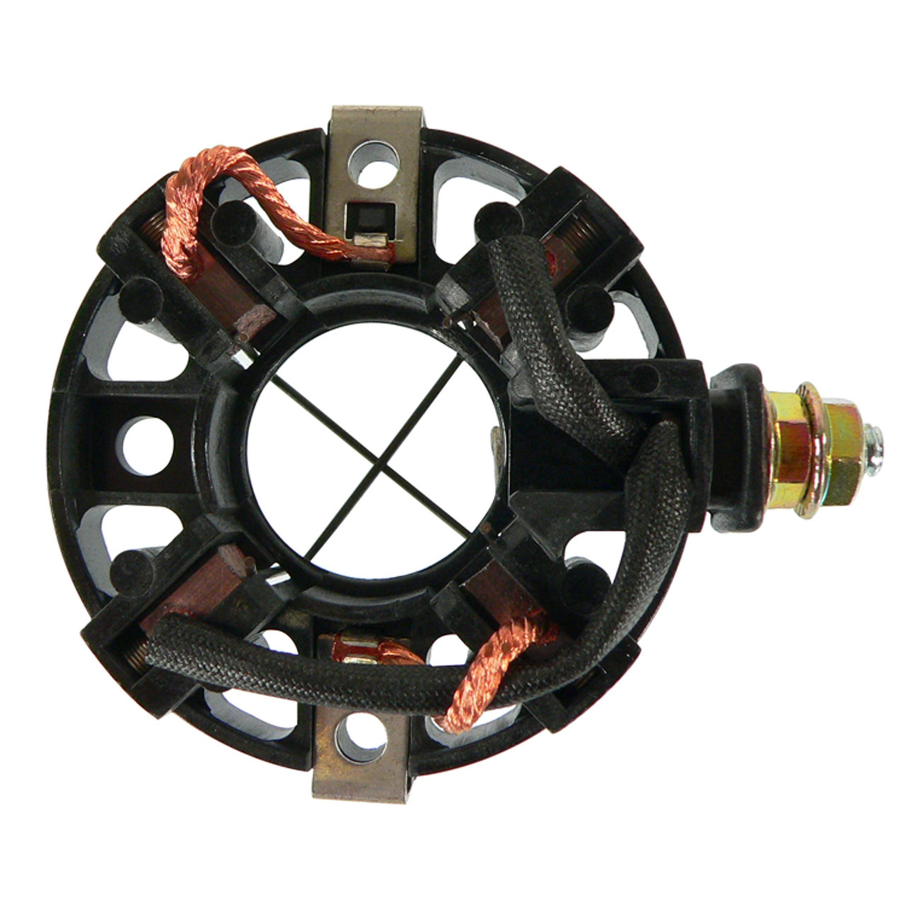 Starter End Cap Brush Holder Assembly For Briggs & Stratton 497605; SBS1300