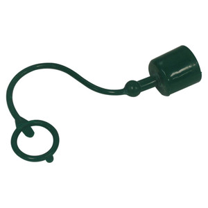 Green 1/2" Dust cap -Push to connect Quick Couplings 5205-4M-GR