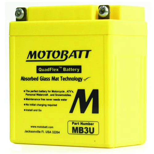 Motobatt MB3U 3.8Ah Battery