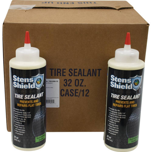 Tire Sealant 32 oz Size, Prevents and repairs flat tires; 750-006-12