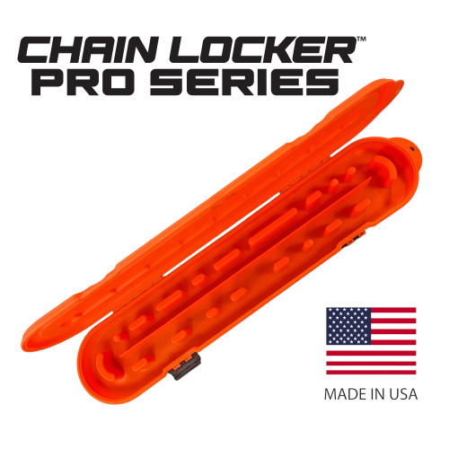 Chain Locker Pro Series Orange Color For 6" to 46" Chains; CHN-2202