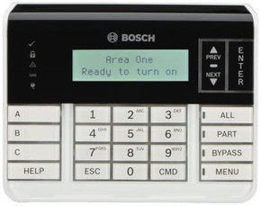 Bosch B920,  2-Line Alphanumeric Intrusion LCD Keypad, SD12
