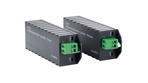 image:DoorBird A1071, 2-wire Ethernet PoE+ Converter