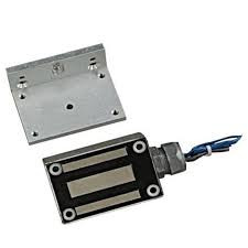 image:Dortronics Mini-Mite 300 Inswing Maglock with Z-Bracket, 300 lbs