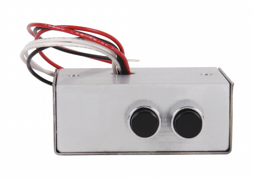 image:Dortronics 5236 Series 2-Button Mini Desk Console Panel, SPDT Momentary