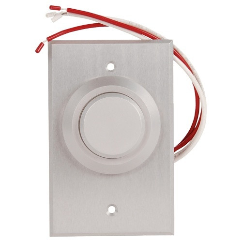 image:Dortronics 5287 Series Narrow-Stile Pneumatic Time-Delay Push Plate Switch