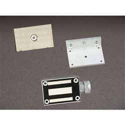 image:Dortronics Surface Mount Push Button Station, Fixed Timer, "PUSH TO EXIT"