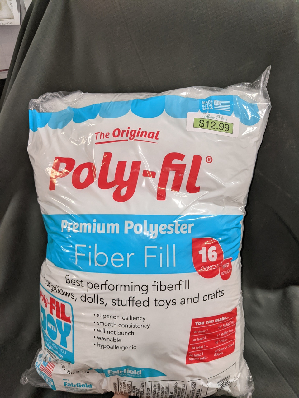 Poly-fil Bag 16 oz