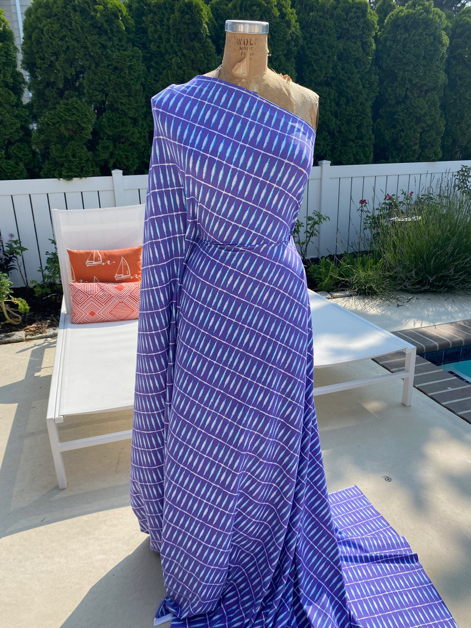 Watercolor Swimwear Fabric - 60 wide