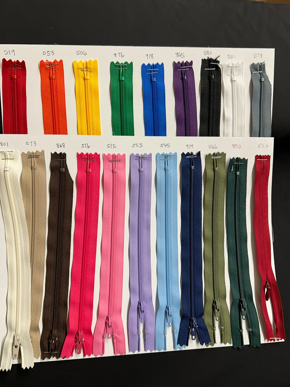 YKK Zippers - 22
