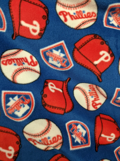 MLB Fleece Fabric-Philadelphia Phillies